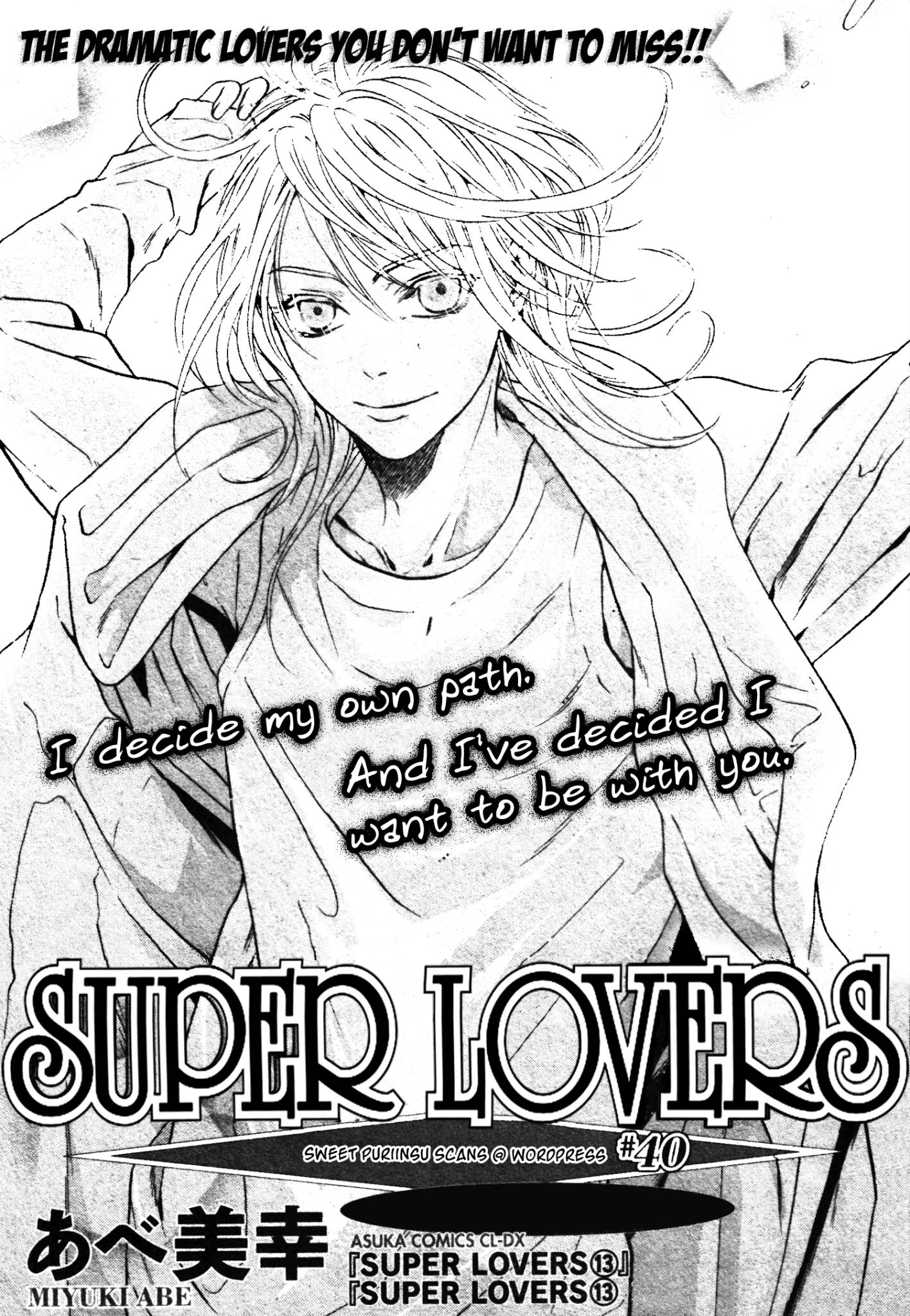 Manga lovers read super Super Lovers